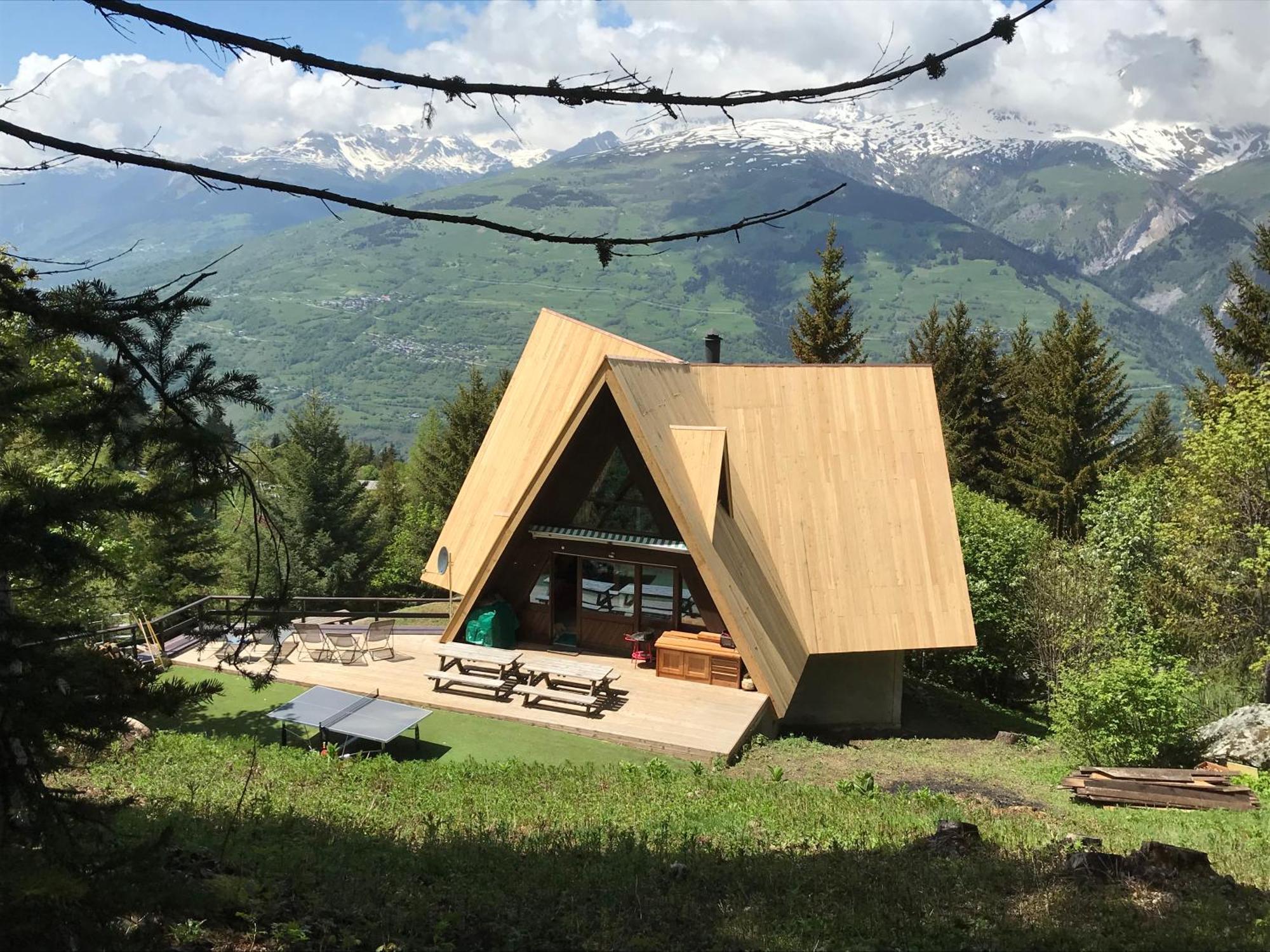 Le Chalet Pointu De Capucine Bourg-Saint-Maurice Εξωτερικό φωτογραφία